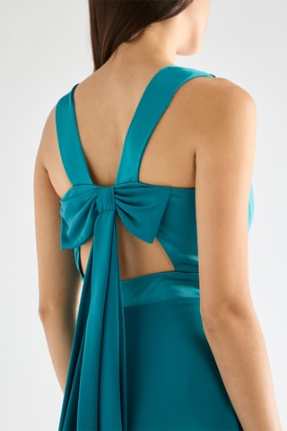 Robe longue - Bleu