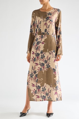 Robe longue - Beige
