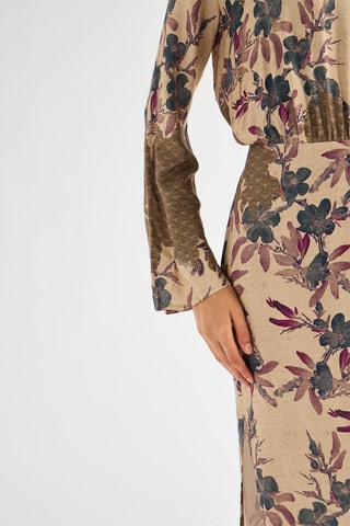 Robe longue - Beige