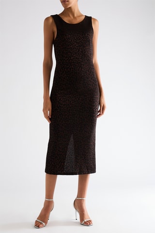Robe midi - Noir