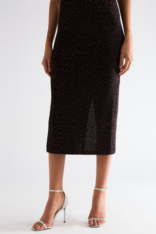 Robe midi - Noir