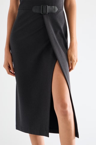 Robe midi - Noir