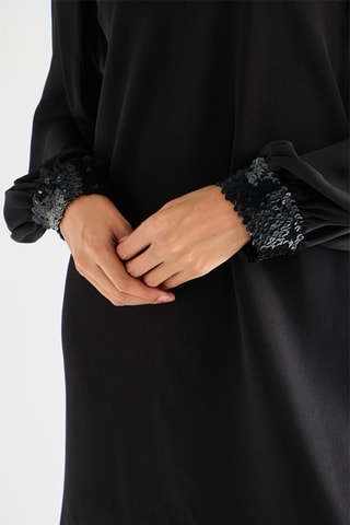 Robe trapèze - Noir