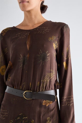 Robe longue - Marron