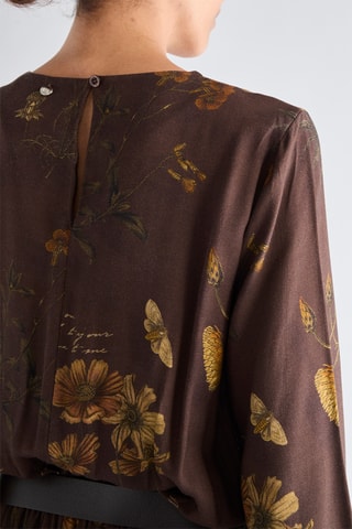 Robe longue - Marron