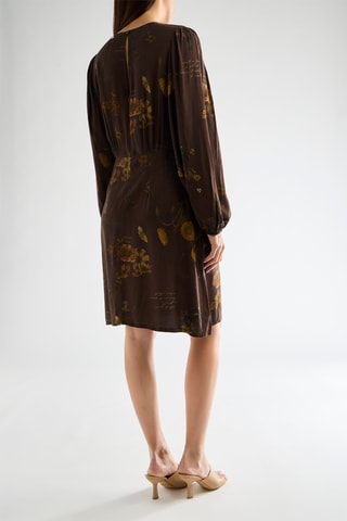Robe patineuse - Marron