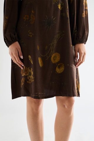Robe patineuse - Marron