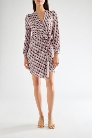 Robe portefeuille - Rose