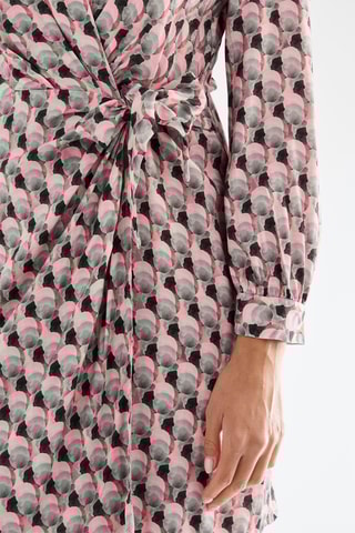 Robe portefeuille - Rose