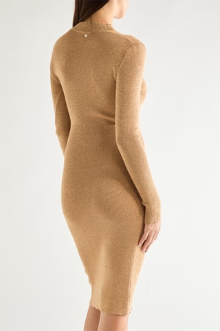 Robe fourreau - Beige