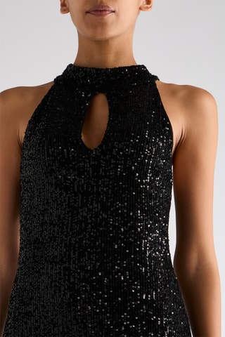 Robe droite - Noir