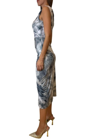 Robe midi - Gris