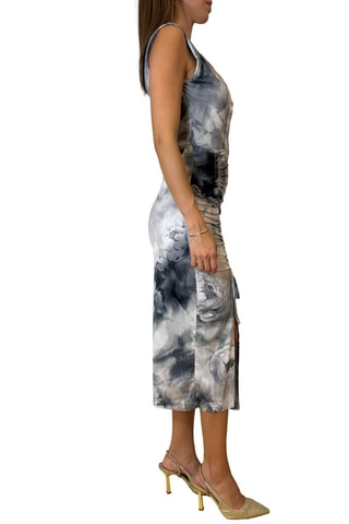 Robe midi - Gris