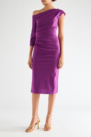 Robe droite - Violet