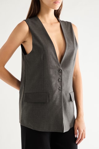 Gilet de costume - Gris