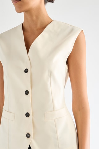 Gilet de costume - Ivoire