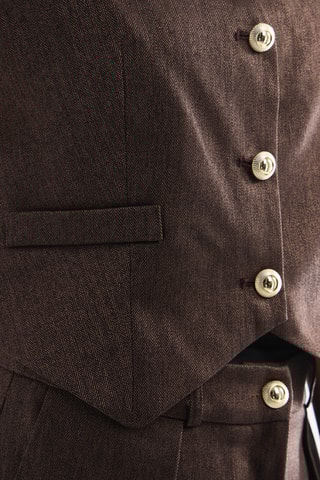 Gilet de costume - Marron