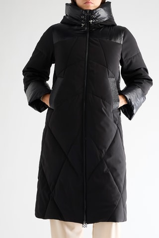 Doudoune longue - Noir