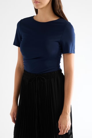 Top - Bleu marine