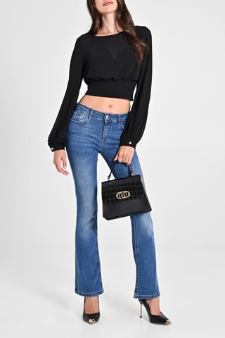 Crop top - Noir