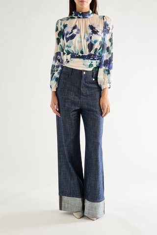 Blouse - Bleu foncé