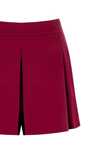 Jupe-short - Bordeaux