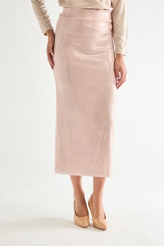 Jupe midi - Rose