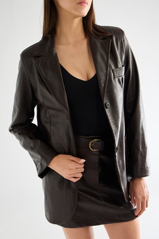 Blazer - Marron foncé