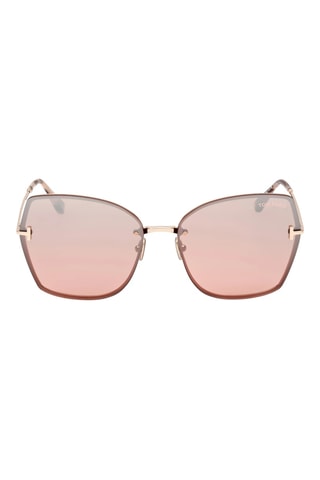 Óculos de sol mulher - Lentes efeito espelhado - Categoria 3 - Tom Ford
