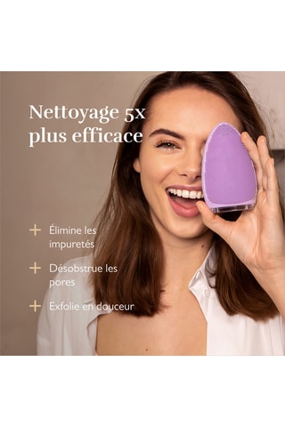 Escova de limpeza em silicone - Brigh - Rosto