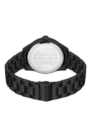 Metalen Quartz Horloge Grille - Zwart