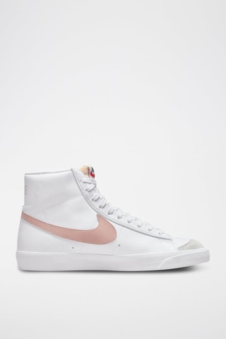 Nike Blazer Mid '77 en cuir - Blanc