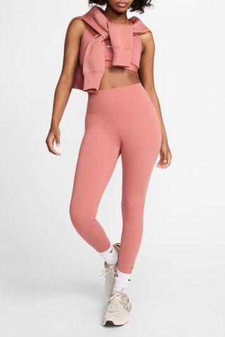 Legging de fitness taille haute One - Rose - Nike