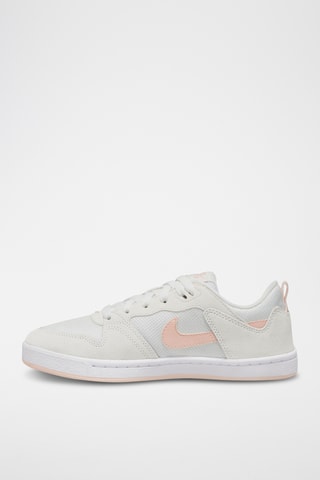 Nike SB Alleyoop en nubuck - Blanc - Nike