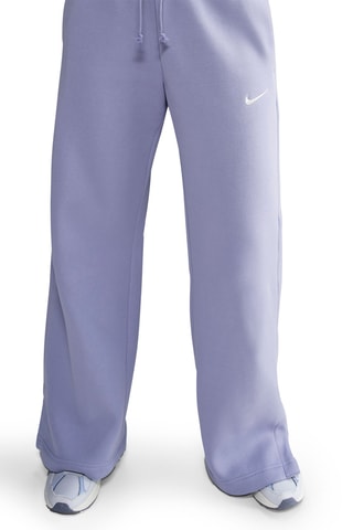 Pantalon polaire taille haute - Violet - Nike