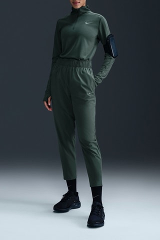 Pantalon de running 7/8 taille haute - Vert - Nike