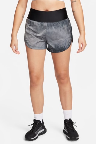 Short de running - Gris clair et noir - Nike