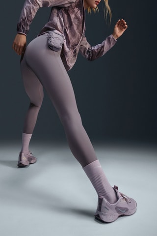 Legging de running 7/8 taille haute - Violet - Nike