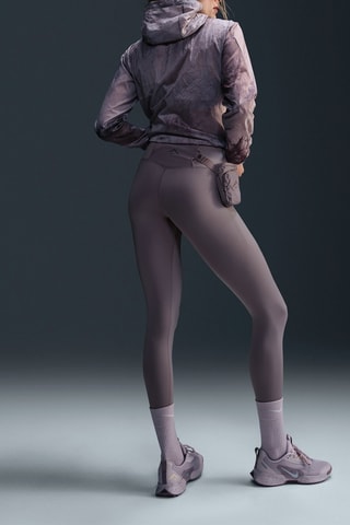 Legging de running 7/8 taille haute - Violet - Nike