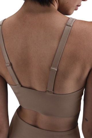 Brassière de sport - Taupe - Nike