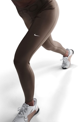 Legging d’entraînement taille haute Nike Pro Sculpt - Marron - Nike