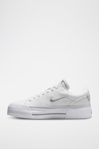 Nike Court Legacy Lift en cuir - Blanc - Nike