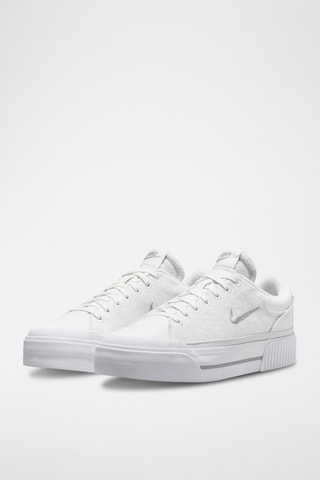 Nike Court Legacy Lift en cuir - Blanc - Nike