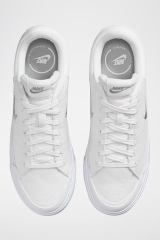 Nike Court Legacy Lift en cuir - Blanc - Nike