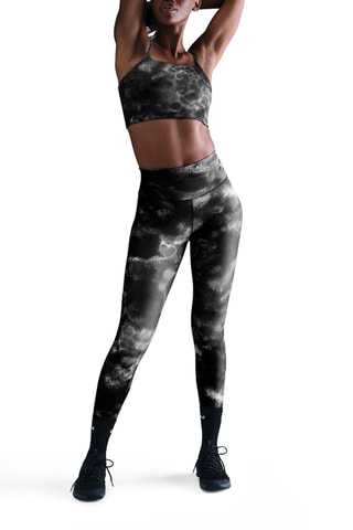 Brassière tie and dye One Convertible - Noir - Nike