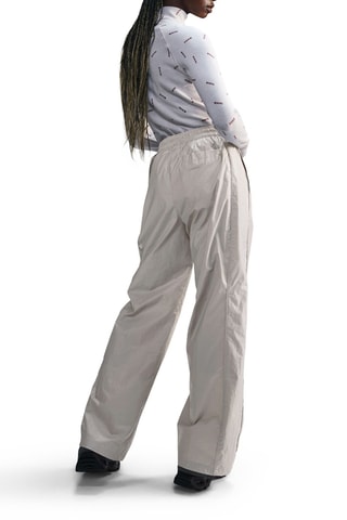 Pantalon taille haute - Ecru - Nike