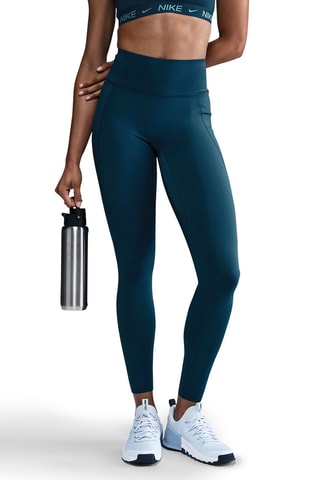 Legging d’entraînement taille haute - Bleu marine - Nike