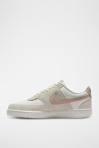 Nike Court Vision Low en cuir - Beige - Nike
