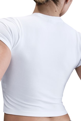 T-shirt cropped - Blanc - Nike