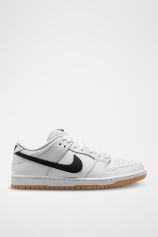 Nike SB Dunk Low Pro ISO en cuir - Blanc - Nike